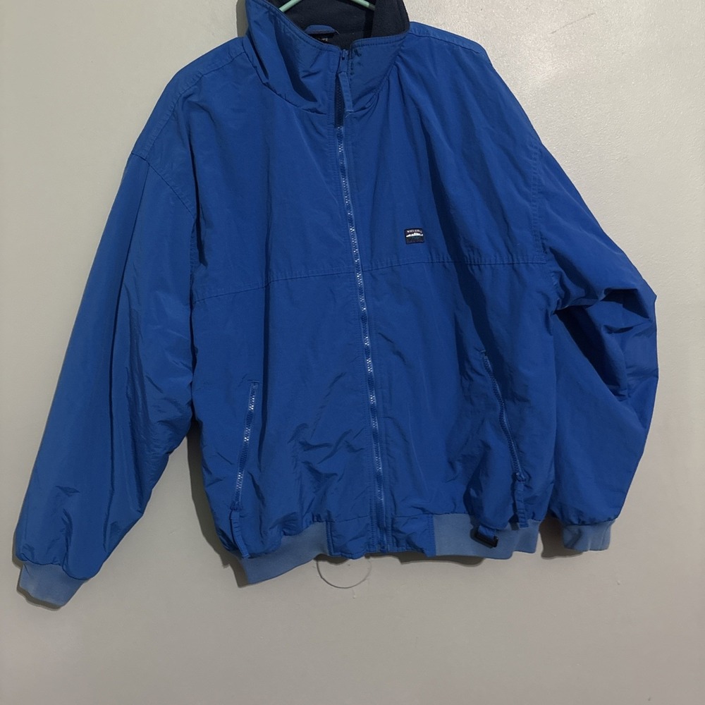 Vintage White Sierra Blue‎ Women Jacket Size XL Windbreaker 90' 80'